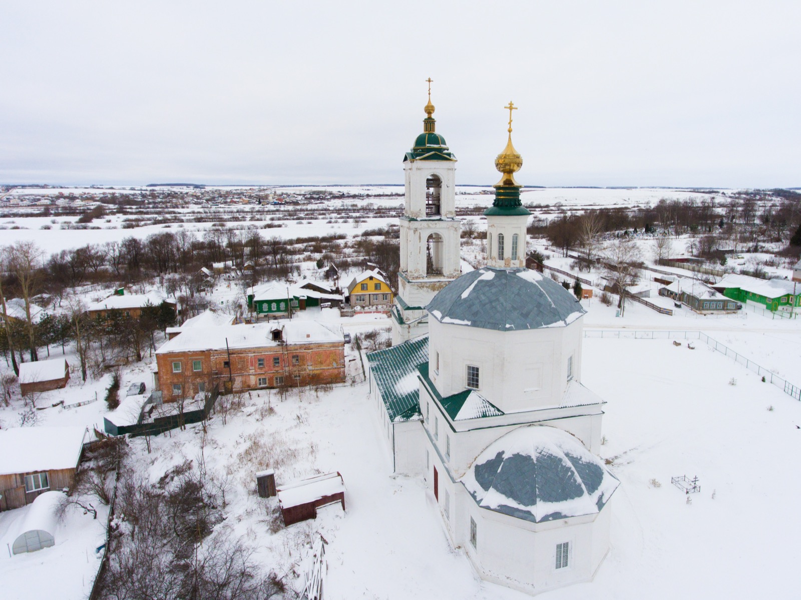 Спасо-Преображенский храм села Добрынское